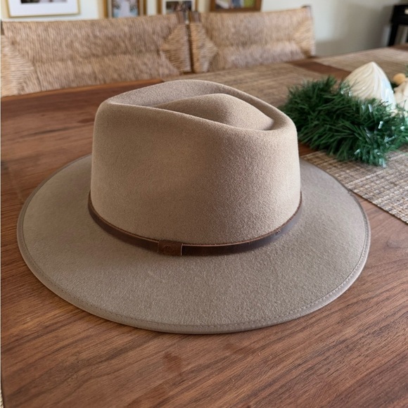 NWT WILL + BEAR Calloway Fawn Felt Fedora Hat M